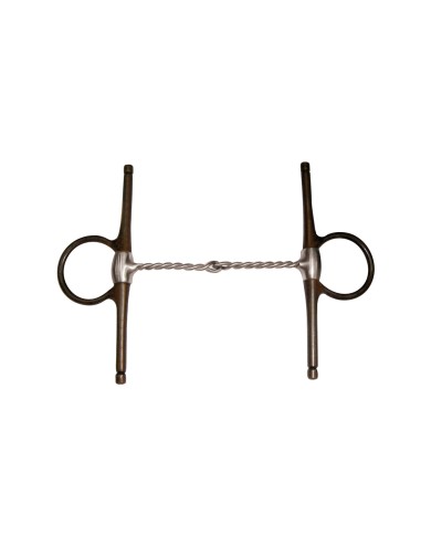 FILETTO WESTERN ASTE FERRO BRUNITO TORCIGLIONE FINO METALAB