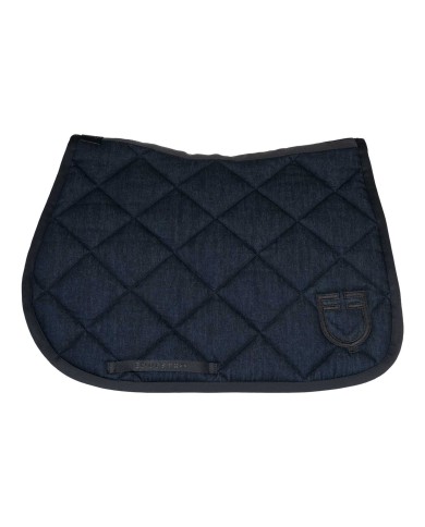 DENIM JUMPING SADDLE PAD