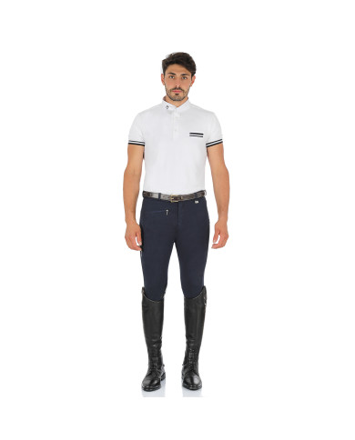 PANTALONI UOMO MODELLO ZEUS IN COTONE ELASTICIZZATO PANTALONI UOMO MODELLO ZEUS IN COTONE ELASTICIZZATO