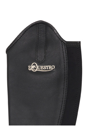 Ghette unisex in cuoio con cerniera posteriore Ghette unisex in cuoio con cerniera posteriore
