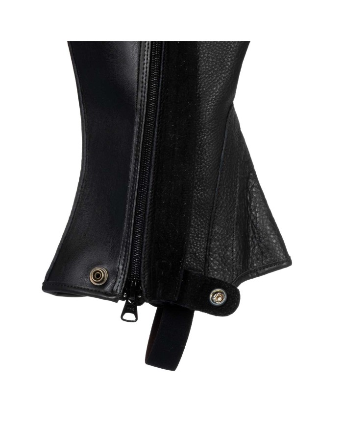 GP LEATHER/STRETCH LEATHER HALF CHAPS