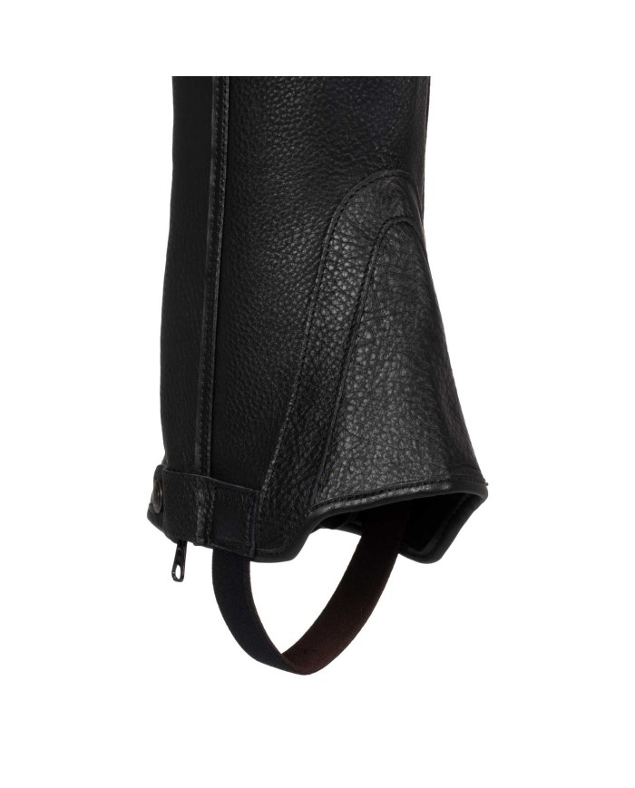 GP LEATHER/STRETCH LEATHER HALF CHAPS