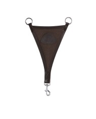 LEATHER BIB MARTINGALE W/MESH INSERT