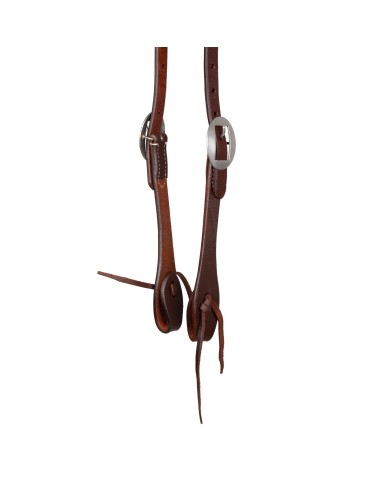 SINGLE EAR TIE ENDS WESTERN BRIDLE