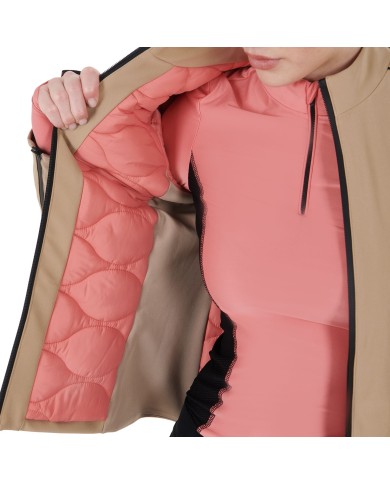 WOMEN S PADDED JACKET SOFTSHELL