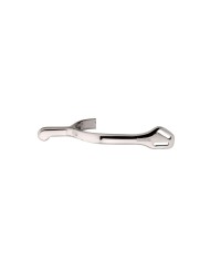 LADIES BALKENHOL SPURS,GERM.SILV. 35MM ROUNDED NECK NO ROWEL