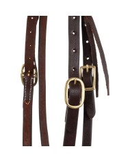 WESTERN TIE ENDS BROWBAND BRIDLE