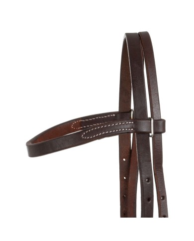 WESTERN FANCY GERMAN SILVER BUCKELS BRIDLE