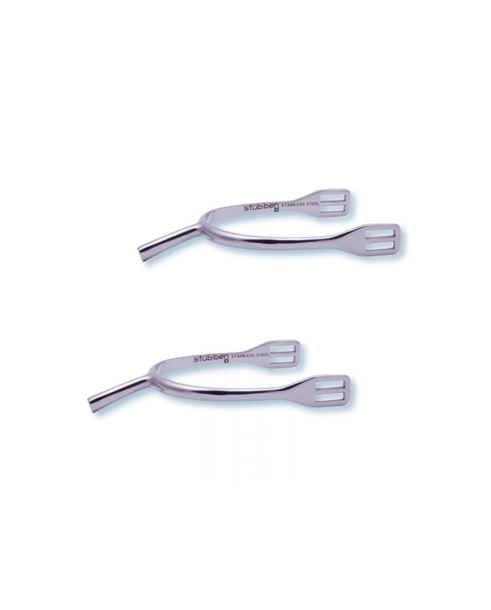 Stubben Ladies German Spurs, 30mm, no rowel (1 pair)