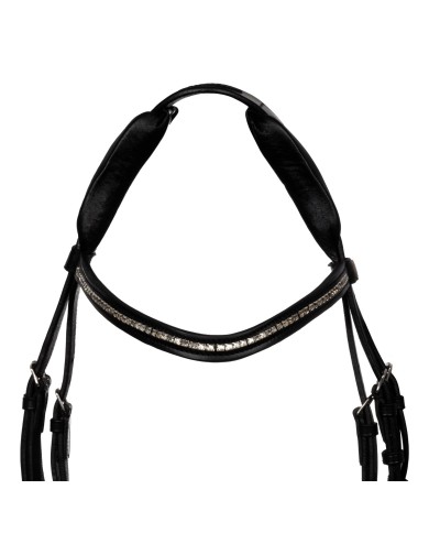 IMPRESSIONE HANNOVERIAN PULL BACK NOSEBAND ANATOMIC LEATHER BRIDLE