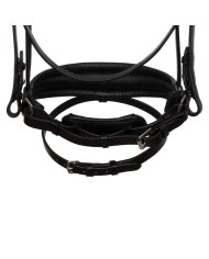 IMPRESSIONE HANNOVERIAN PULL BACK NOSEBAND ANATOMIC LEATHER BRIDLE
