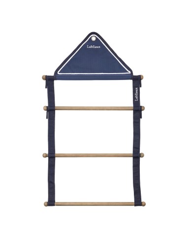 SHOW RUG HANGING RACK NAVY