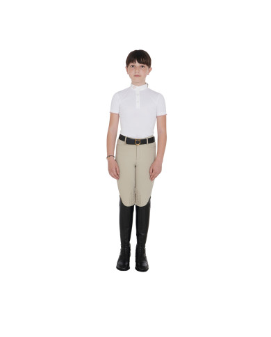 Polo bambina da concorso slim fit traspirante Polo bambina da concorso slim fit traspirante