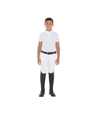Polo bambino da concorso slim fit quattro bottoni Polo bambino da concorso slim fit quattro bottoni