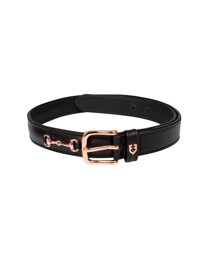 Cintura inglese con dettagli filetti rose gold