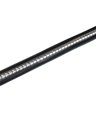 Cintura in cuoio con clincher argento Cintura in cuoio con clincher argento