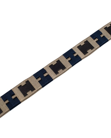 Cintura inglese con ricami a contrasto Cintura inglese con ricami a contrasto