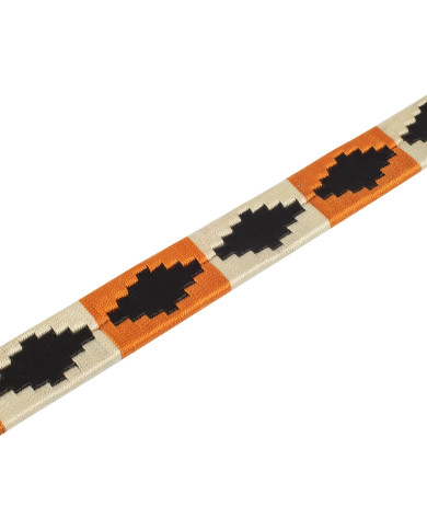 Cintura in cuoio con decorazioni navajo Cintura in cuoio con decorazioni navajo