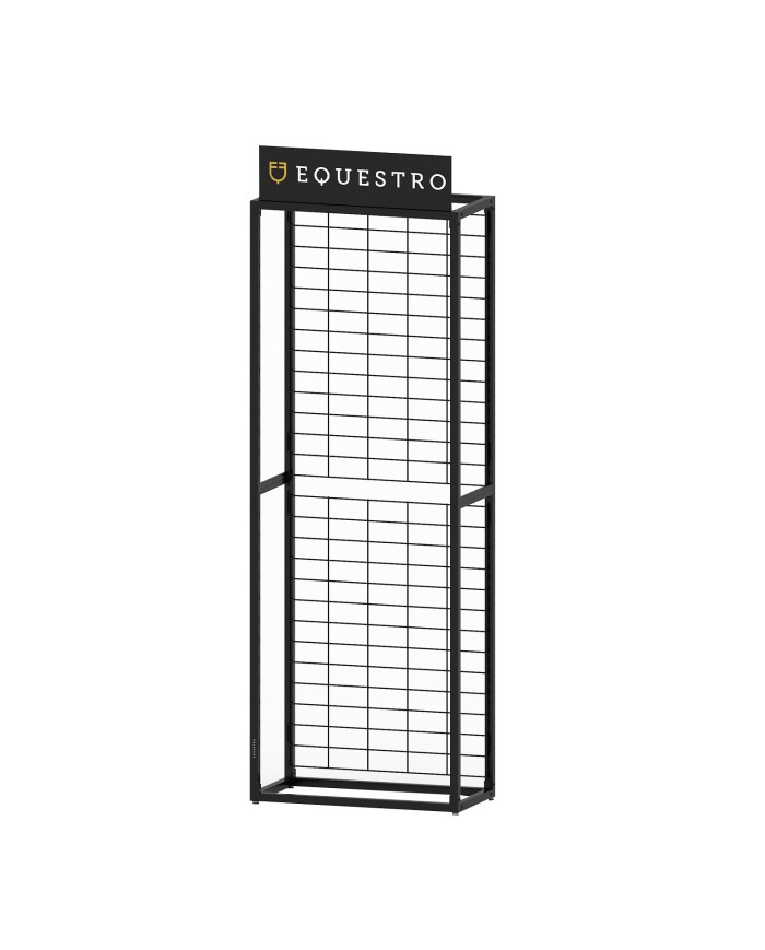WALL STANDING MAIN RACK 79X40X240CM + WIRE GRID ETMPS510