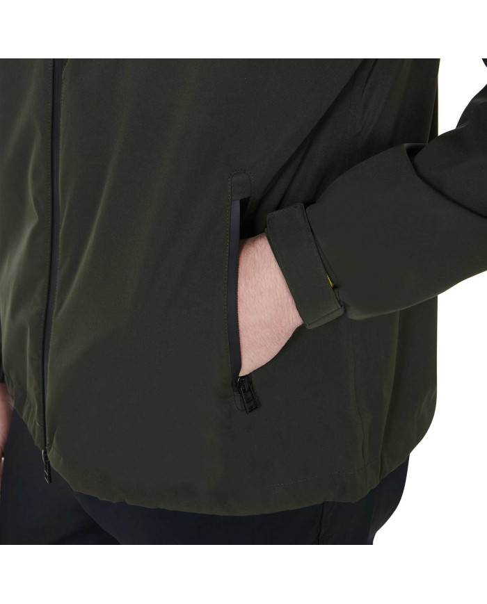 Impermeabile uomo tessuto tecnico tre strati