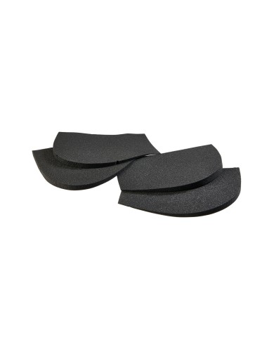 POCKET & MEMORY FOAM HALF PAD W/RISERS FULL SHEEPSKIN