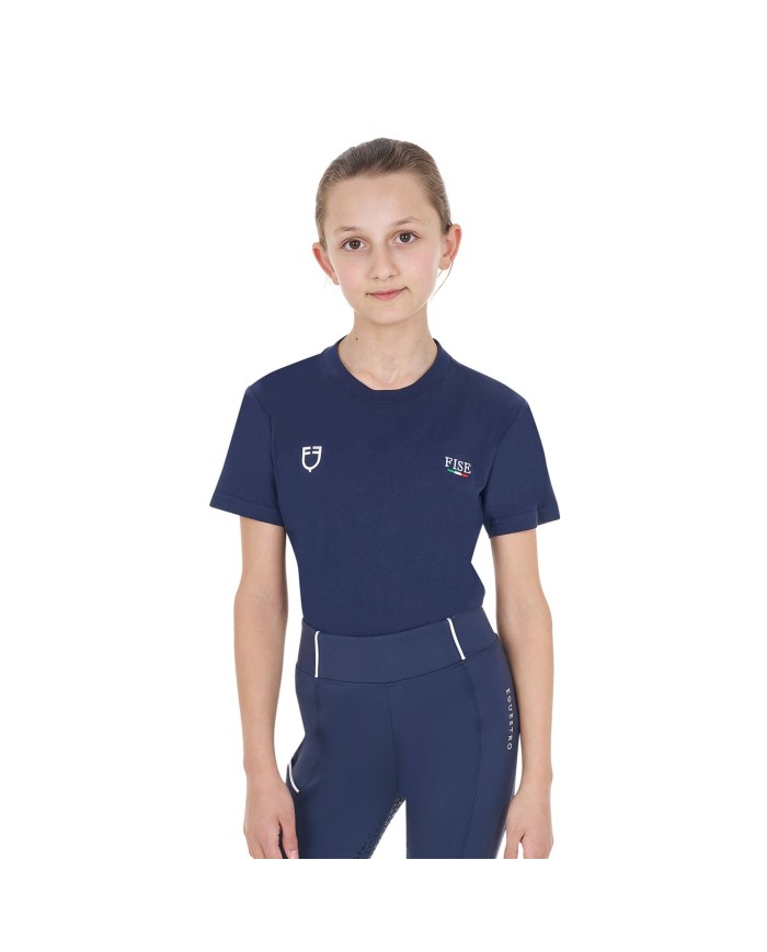 KID S COTTON T-SHIRT EQUESTROxFISE