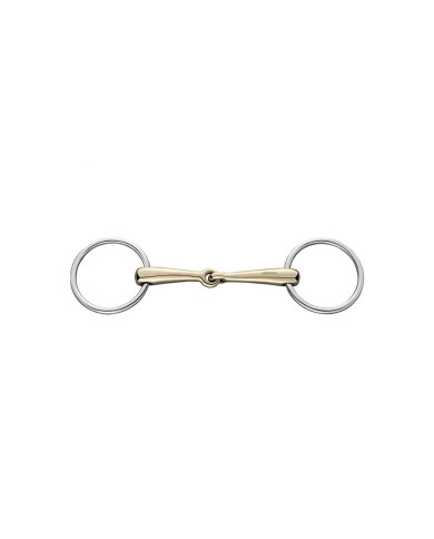 LOOSE RG.SNAFFLE SENSOGAN 18MM SINGLE J. W.70MM ST.ST. RG.