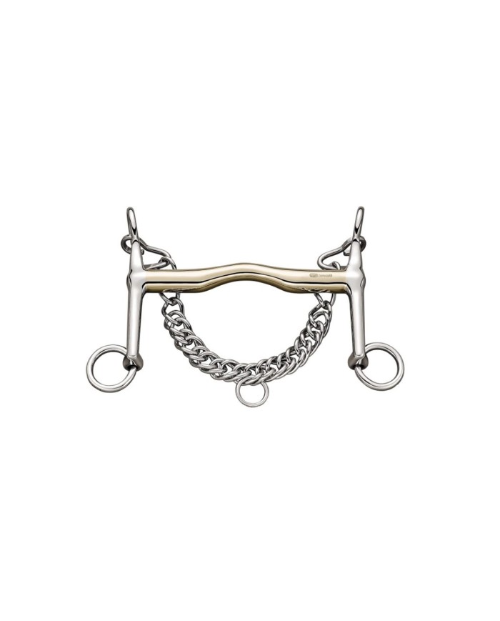 HS WEYMOUTH SENSOGAN 16MM WITH 5CM ST.ST. CHEEKS