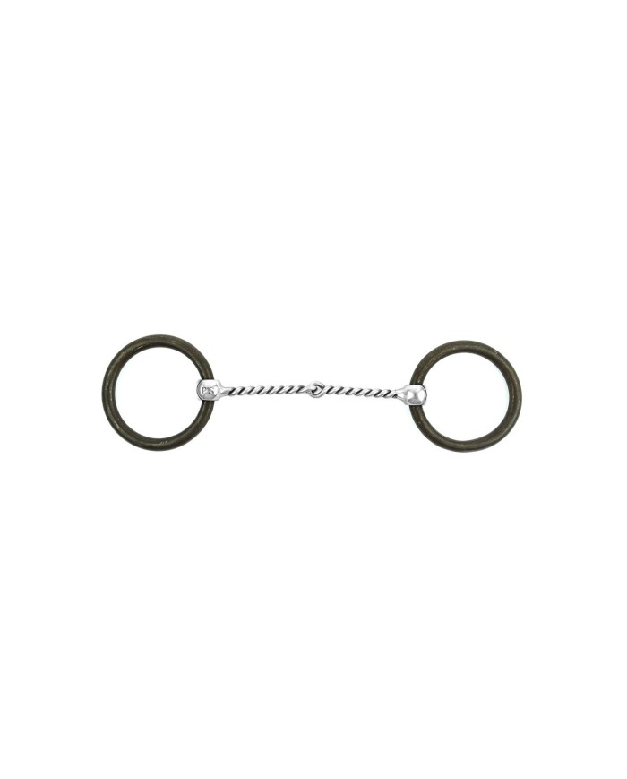 FILETTO WESTERN TORCIGLIONE INOX ANELLI BRUNITI POOL S