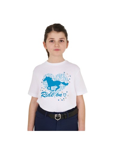 GIRL S RIDE ON COTTON T-SHIRT