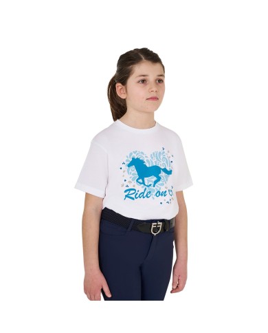 GIRL S RIDE ON COTTON T-SHIRT