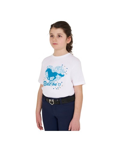 GIRL S RIDE ON COTTON T-SHIRT