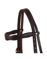 DARK OILED COWBOY HEADSTALL