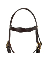 DARK OILED COWBOY HEADSTALL