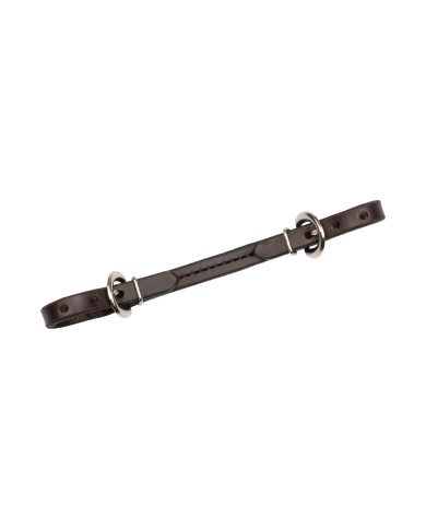 SEWN LEATHER CURB DARK OIL