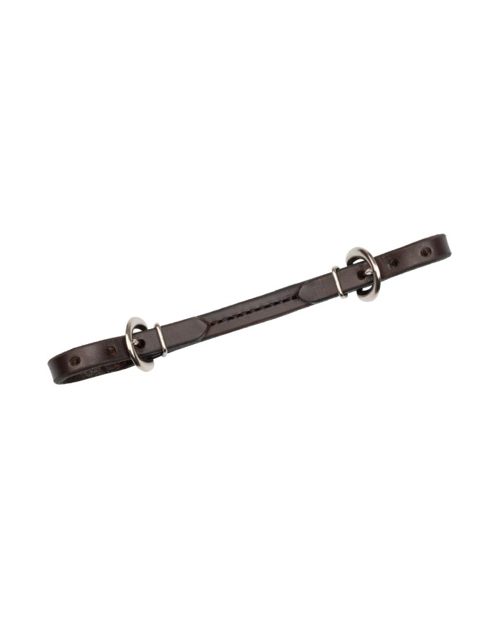 SEWN LEATHER CURB DARK OIL
