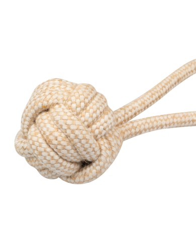 BALL WITH ROPE 21CM Ø8CM