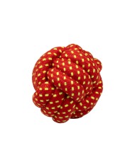 COLORED BALL KNOTTED 9 CM