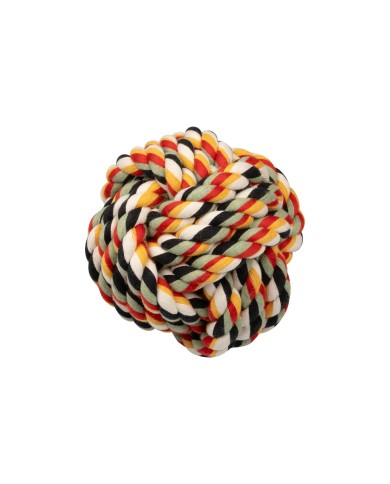 COLORED BALL KNOTTED 15 CM