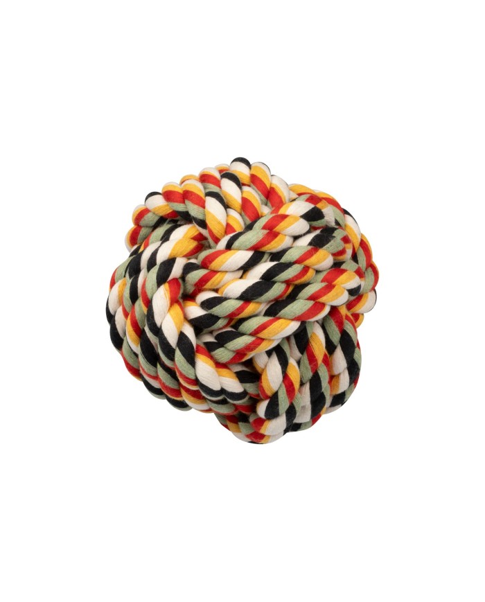 COLORED BALL KNOTTED 15 CM