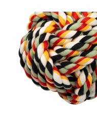 COLORED BALL KNOTTED 15 CM