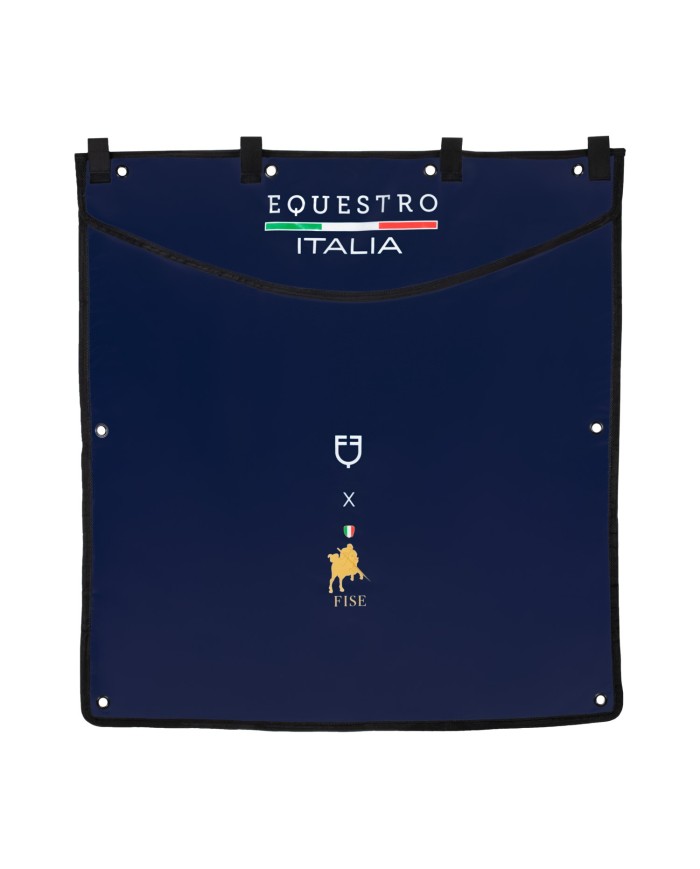 STABLE DRAPE WITH EMBROIDERED LOGO 135X130 EQUESTROxFISE