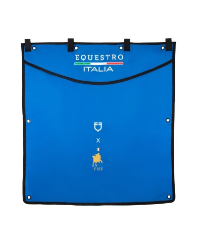 STABLE DRAPE WITH EMBROIDERED LOGO 135X130 EQUESTROxFISE