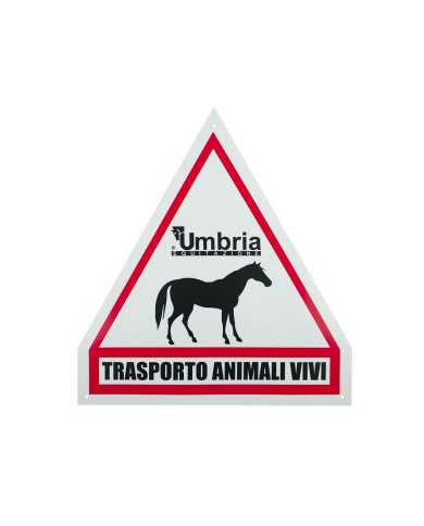 CARTELLO TRASPORTO CAVALLI