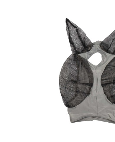 MASCHERA ANTI MOSCHE IN ELASTAN E RETINA COPRIORECCHIE TECH