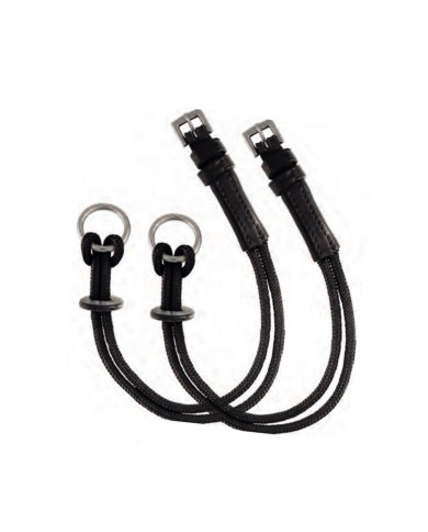 Stubben Gag Cheeks black (1 pair)