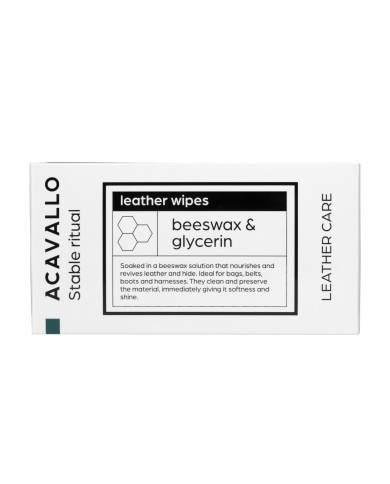 BEESWAX LEATHER WIPES