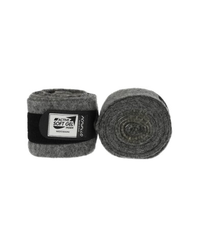 VIRGIN WOOL GEL VIRGIN WOOL BANDAGES - PAIR