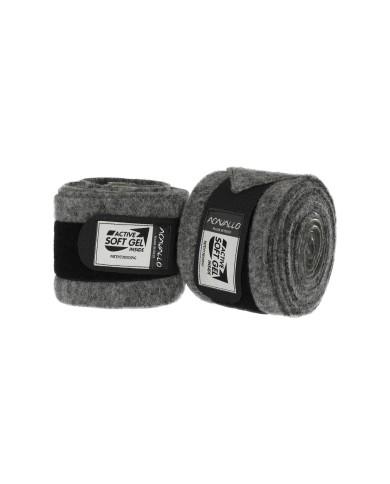VIRGIN WOOL GEL VIRGIN WOOL BANDAGES - PAIR