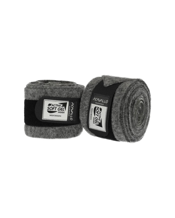 VIRGIN WOOL GEL VIRGIN WOOL BANDAGES - PAIR